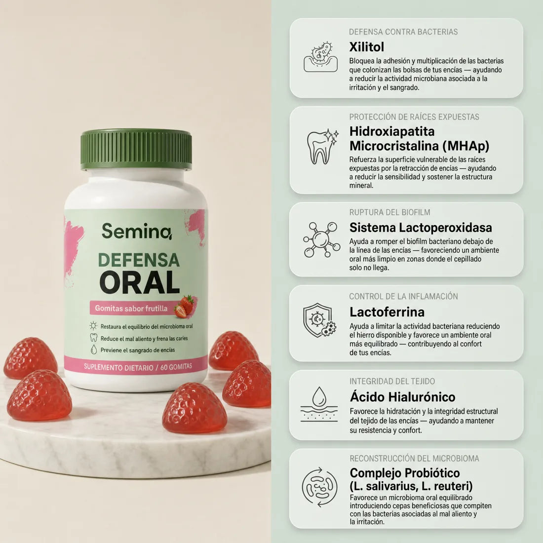 Semina™ Defensa Oral para las Caries